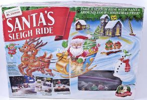 Mr Christmas SANTA'S SLEIGH RIDE Animated Display